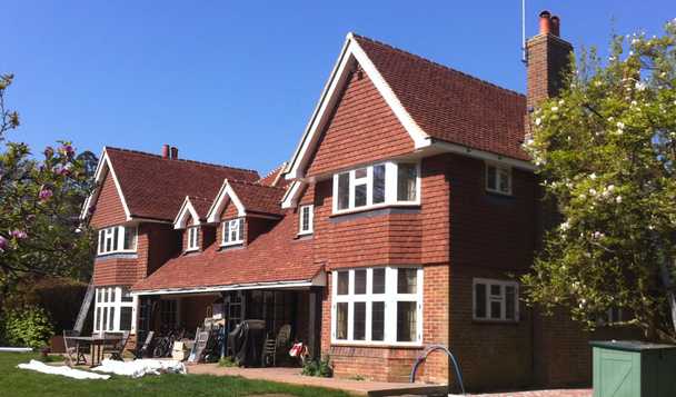 Residential re-roof Farnham Surrey